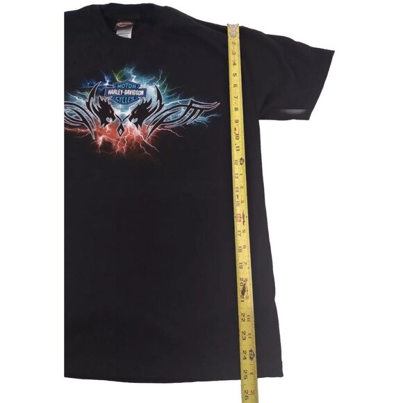 Vtg. Harley Davidson Heritage Pittsburgh, PA Black T Shirt Size Medium - Picture 6 of 7